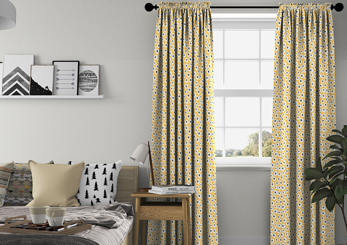 Astasia, Saffron - Made to Measure Curtains - Image 3